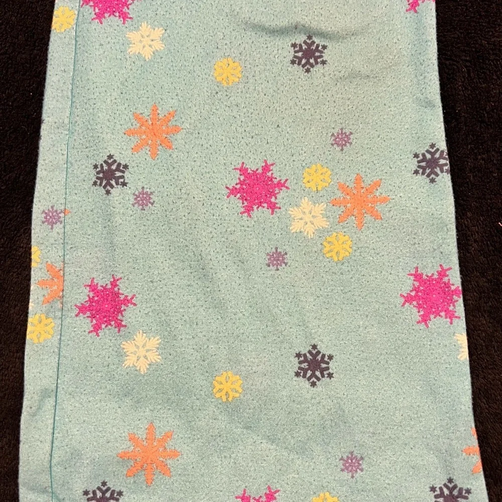 Thereabouts Pajamas with Snowflakes Girls size small 7-8 - Picture 4 of 5